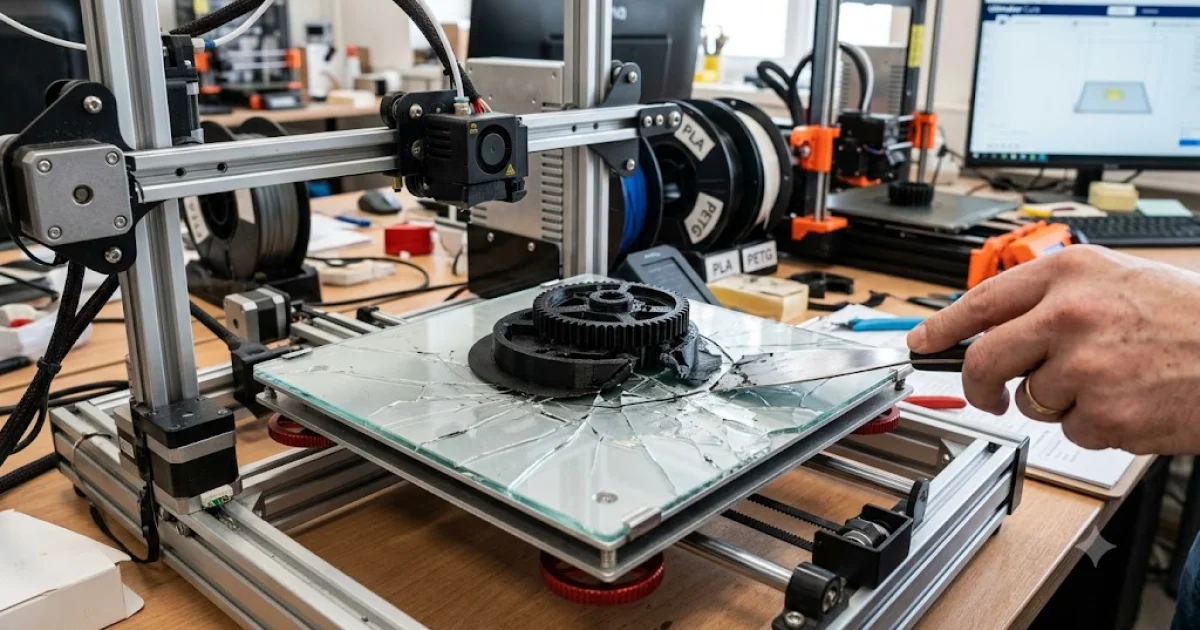 O Desafio do Lascamento e Quebra de Vidro na Impressão 3D